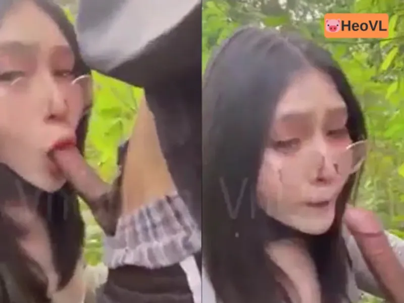 đi dã ngoại tiện chịch cô bạn gái ở trong rừng